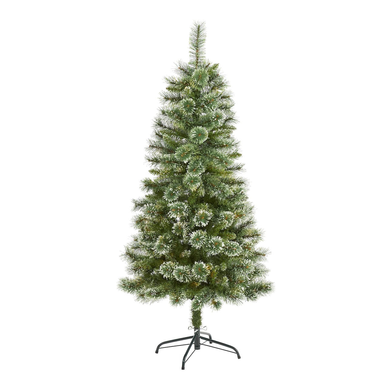 5ft. Unlit Wisconsin Slim Snow Tip Pine Artificial Christmas Tree